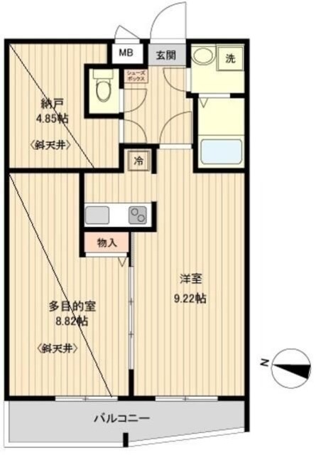 アーバハイツ扇大橋の間取り写真