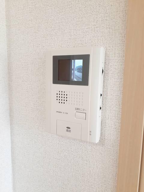 セキュリティ　モニター付きインターホン