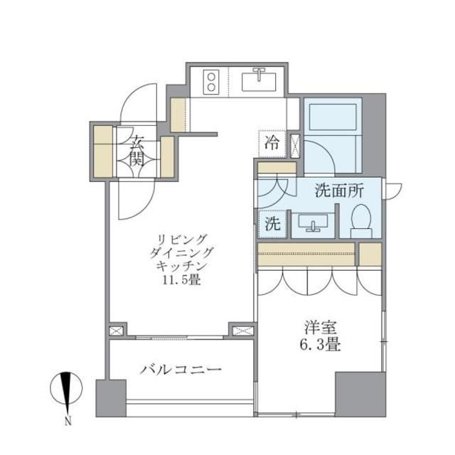 LaSante麻布十番の間取り写真