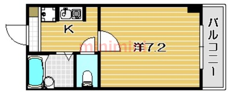 ウェルシーコート高槻の間取り写真