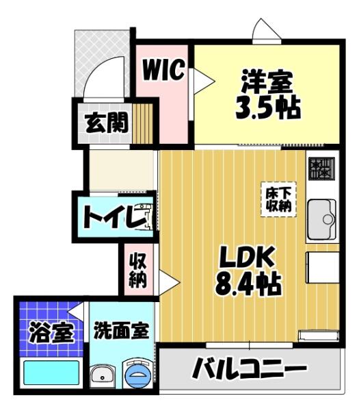 メゾン ド リュンヌの間取り写真