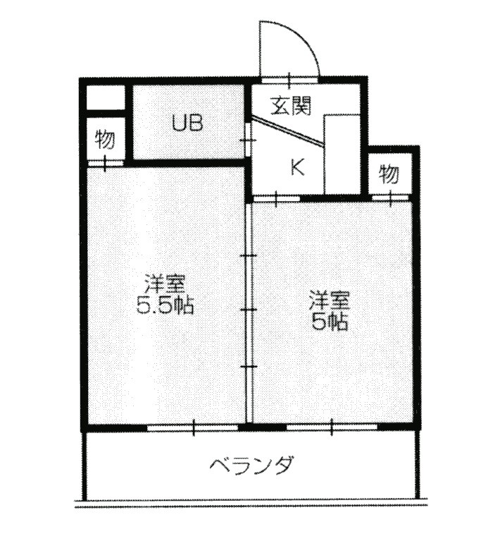 サンヒル鷹丘の間取り