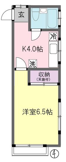 コーポ小林A棟の間取り