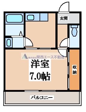 弥生ハイツの間取り