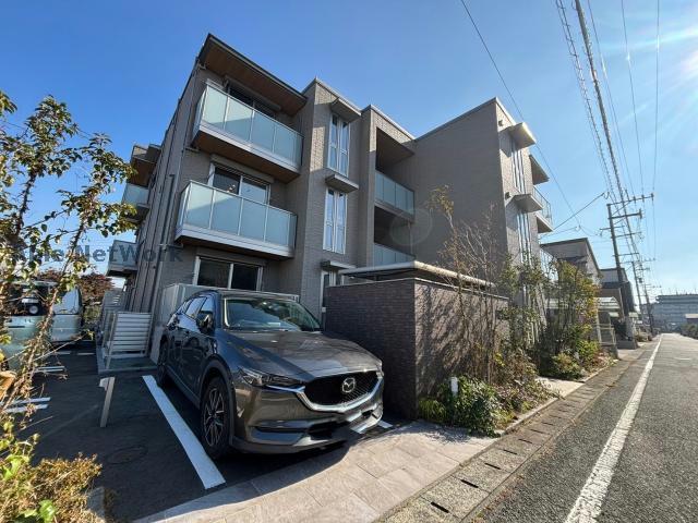 【菊池郡菊陽町大字原水のマンションの建物外観】