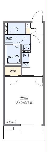 レオネクストトリスターＮ　Ｗの間取り