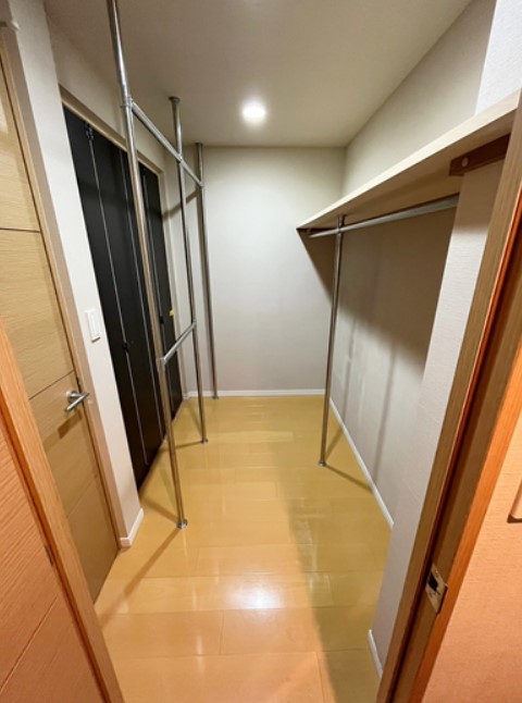 収納　ウォークインクローゼット