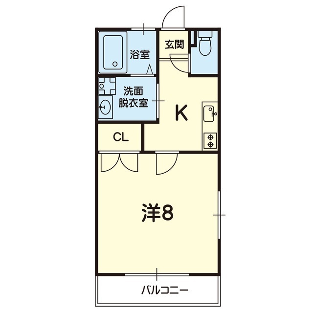 レトア出水Iの間取り