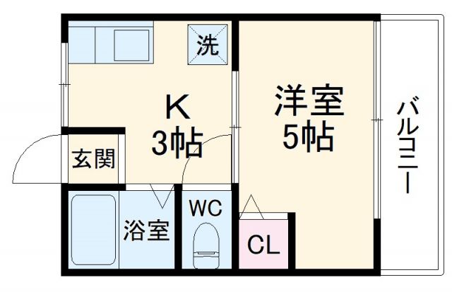 プラネット駒の間取り