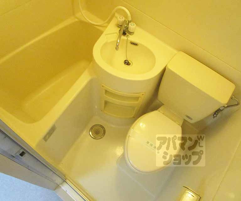 バス・シャワールーム　３０５号室の写真です。