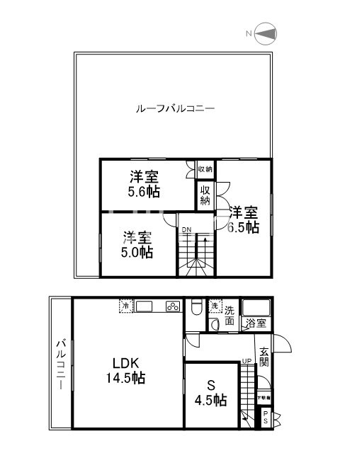 チェリーブロッサム嵯峨野の間取り