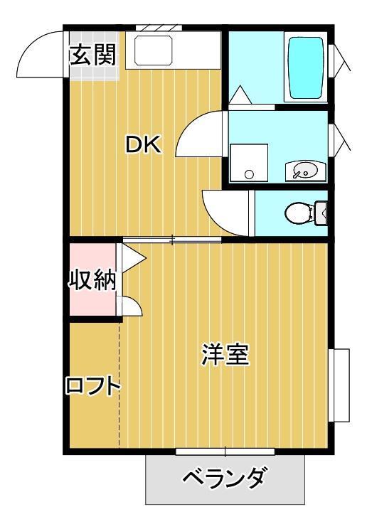 プレリットＥ棟の間取り