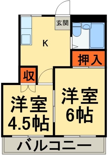 ビレッジ五井_間取り_0