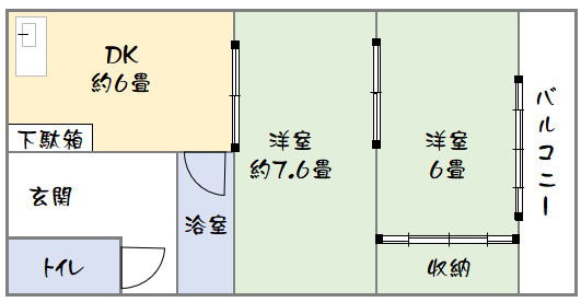 MKビル2の間取り