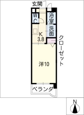 シェーン八事山の間取り