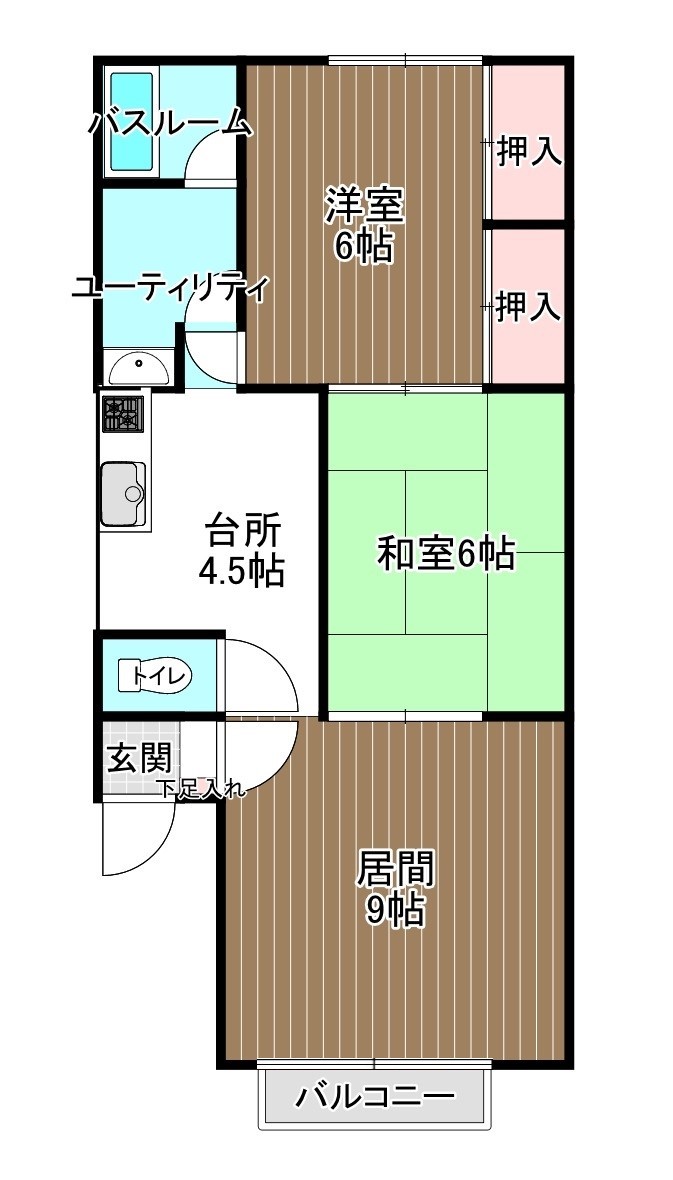 ブランキャストの間取り