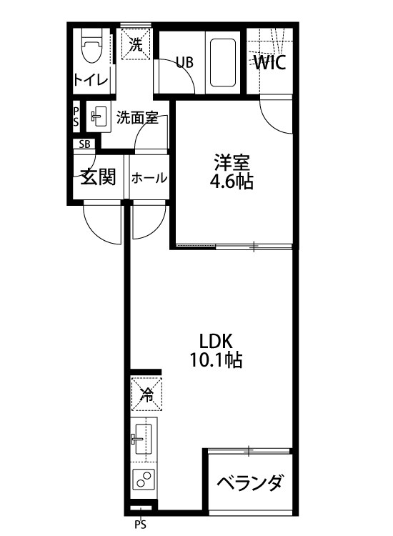 Ｌａ　Ｆｏｎｔｅの間取り