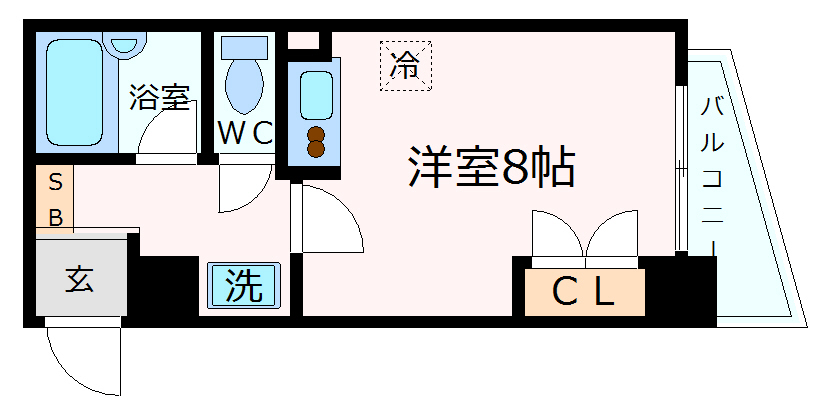 メゾンフローラの間取り