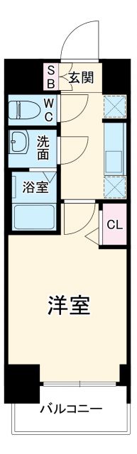 【プレサンス名駅南エディフィスの間取り】