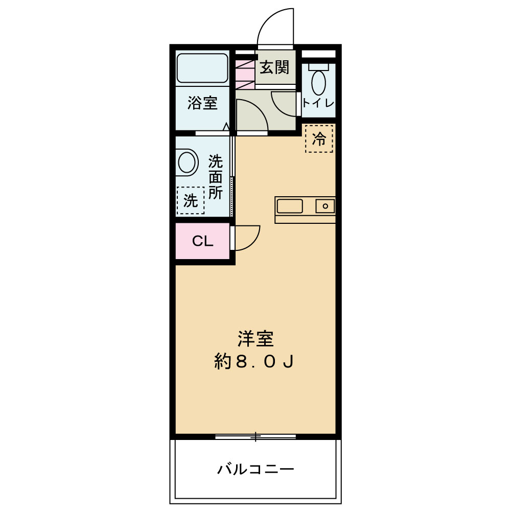 木更津市かずさ鎌足のマンションの間取り