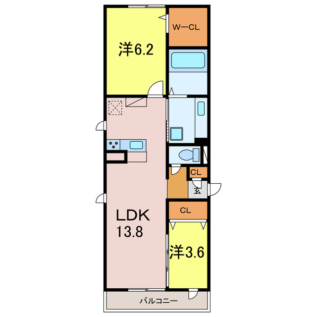 GRAND D-ROOM花園の間取り