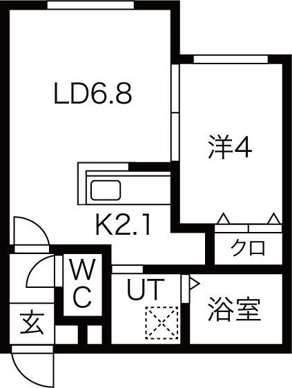 7th-aje(セブンス・アージェ)の間取り