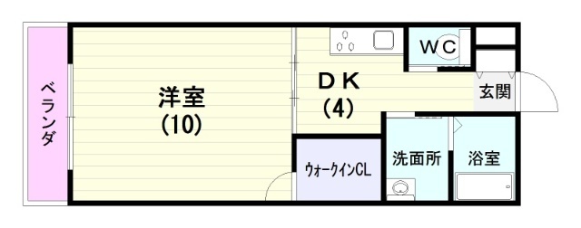 クレアトールの間取り