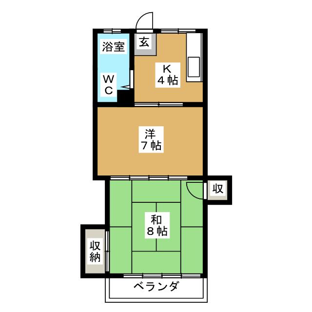 マンション美和の間取り