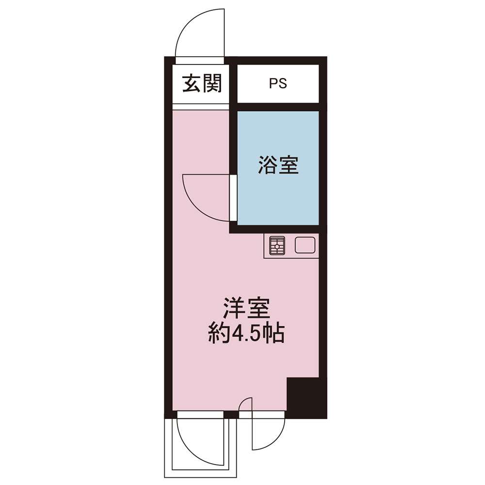 パークハイム能見台の間取り