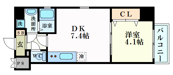 KatayamaBLDG24の間取り