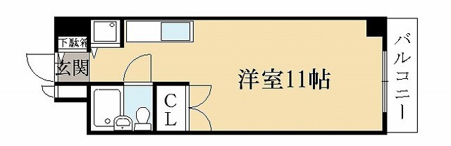 宇治市槇島町のマンションの間取り