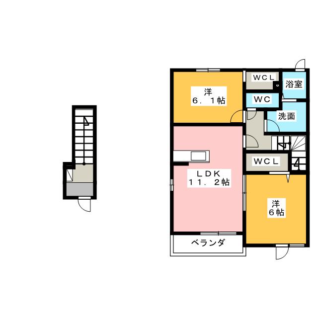 Ｋ’ｓ　ＨｏｕｓｅIIの間取り