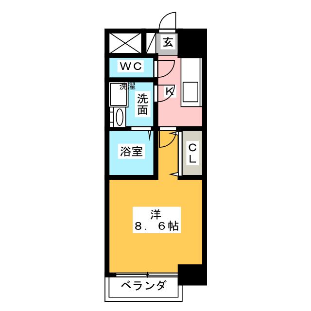 エスリード名城公園の間取り