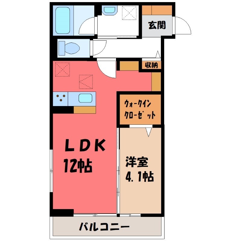 Biosの間取り