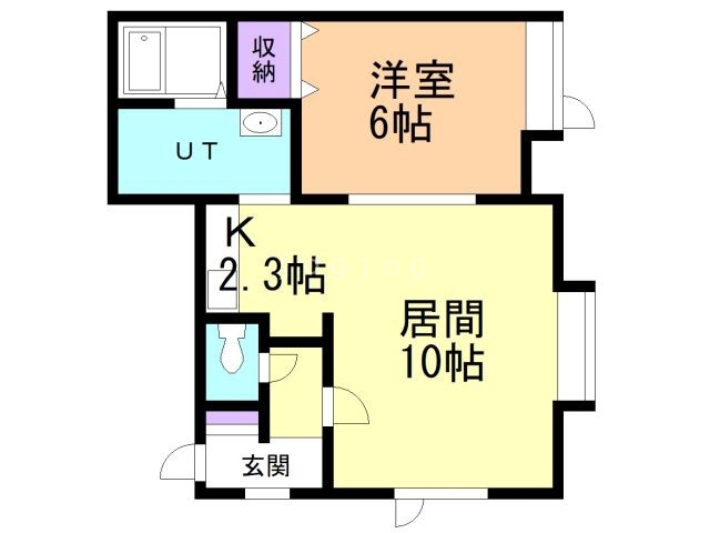 クラルテの間取り