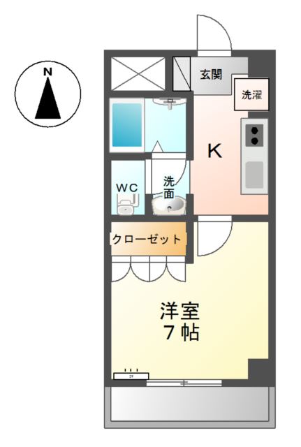 コンフォールの間取り