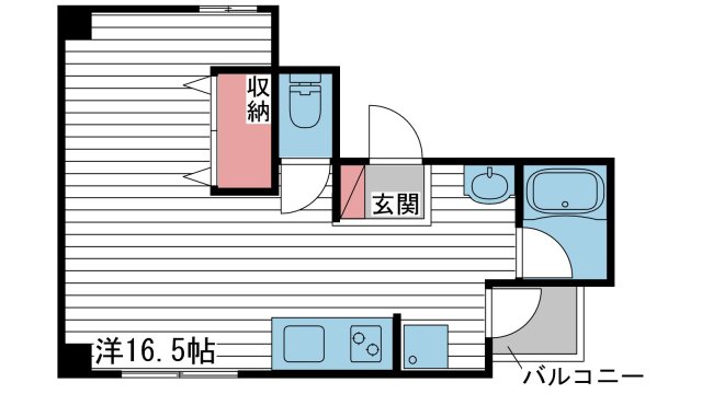 姫路市坂元町のマンションの間取り