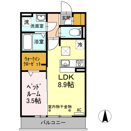 ＣＨＡＲＭＥ IIの間取り