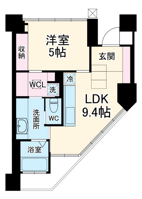 シャリマー西大路の間取り