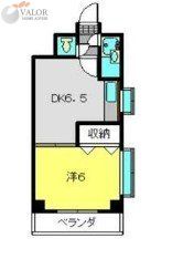 横浜市緑区中山のマンションの間取り