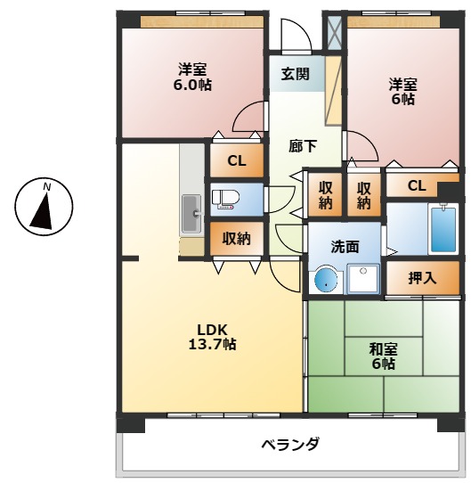 ARCADIA21の間取り