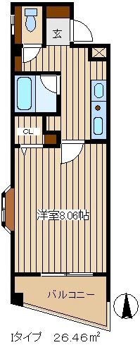 コンフォート西大泉の間取り