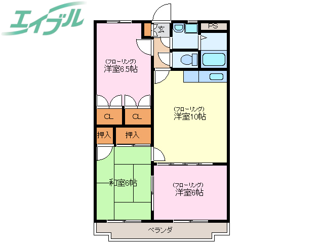 ジュニマールの間取り