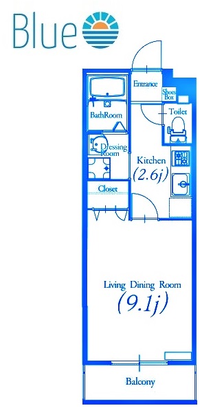 横浜市戸塚区深谷町のマンションの間取り