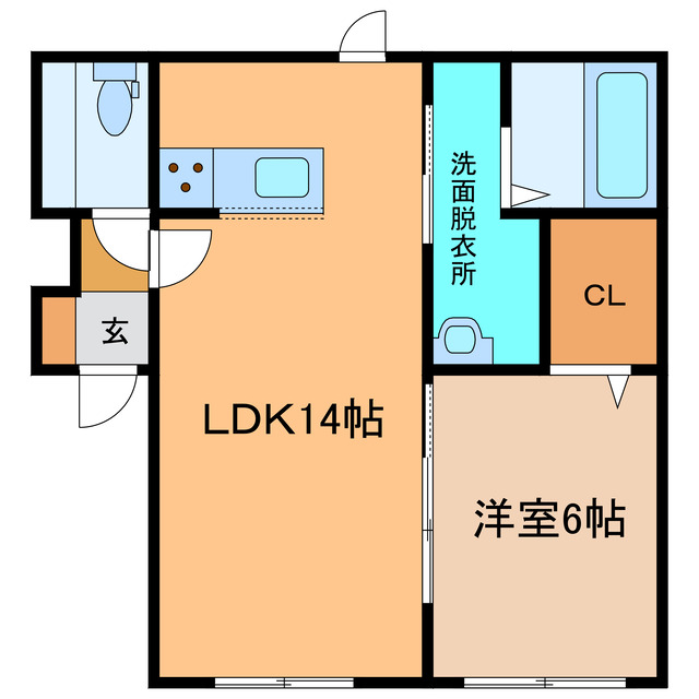 Mjuk（ミューク）の間取り