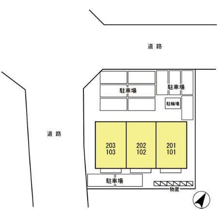 【山形市南館西のアパートのその他】