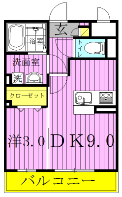 ロイヤルフレア・Ｍの間取り