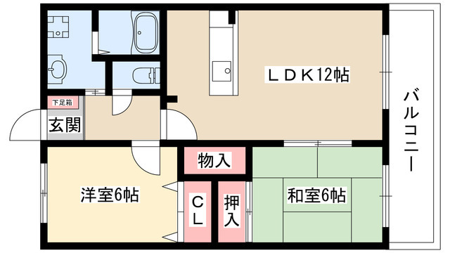 フォレスト高間の間取り