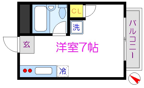 【ガーデンハイムの間取り】