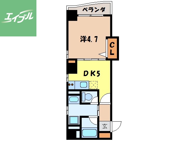 L・FLORE五島町の間取り